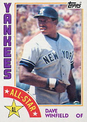 1984 Topps      402     Dave Winfield AS